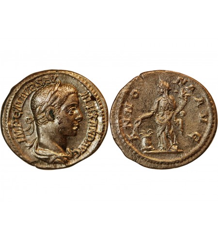 ALEXANDRE SEVERE - DENIER ARGENT 226 ROME
