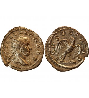 ALEXANDRE SEVERE - DENIER ARGENT 250 / 251 ROME 2