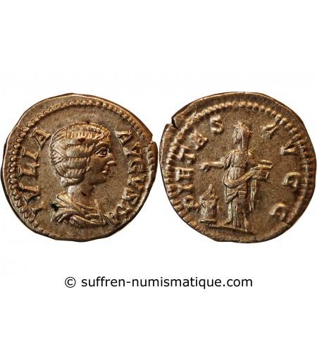 JULIA DOMNA - DENIER ARGENT﻿ 204 ROME