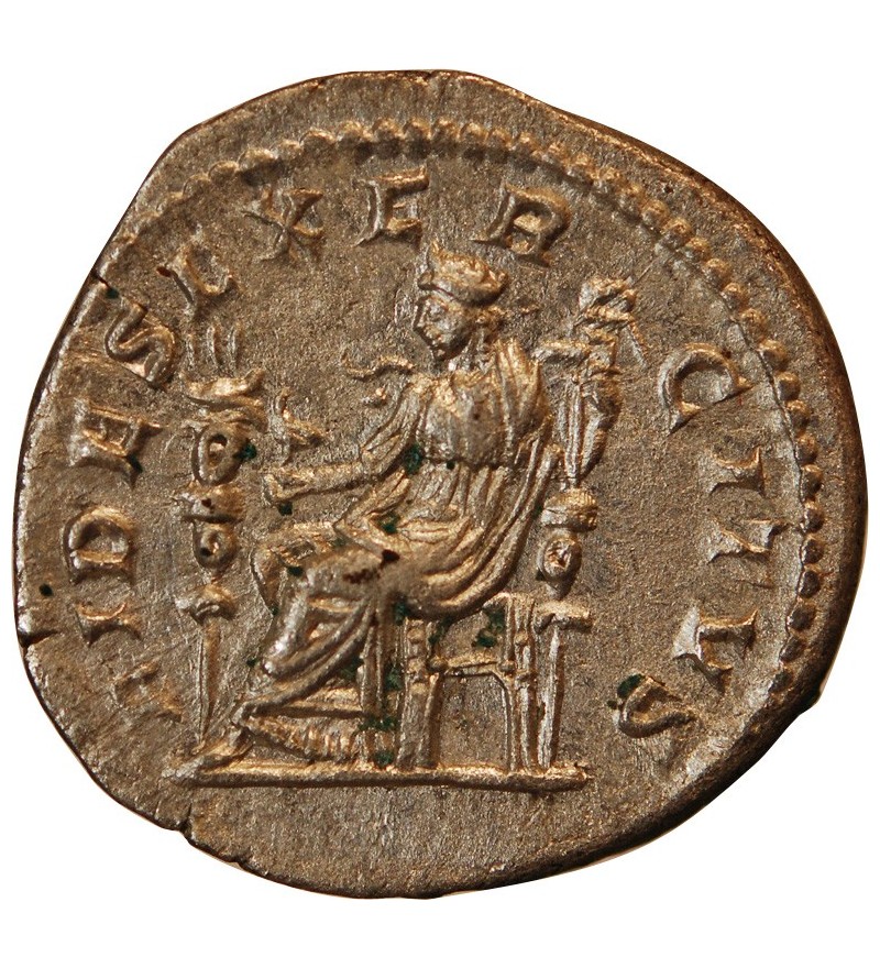 ELAGABAL - DENIER ARGENT 218 ROME