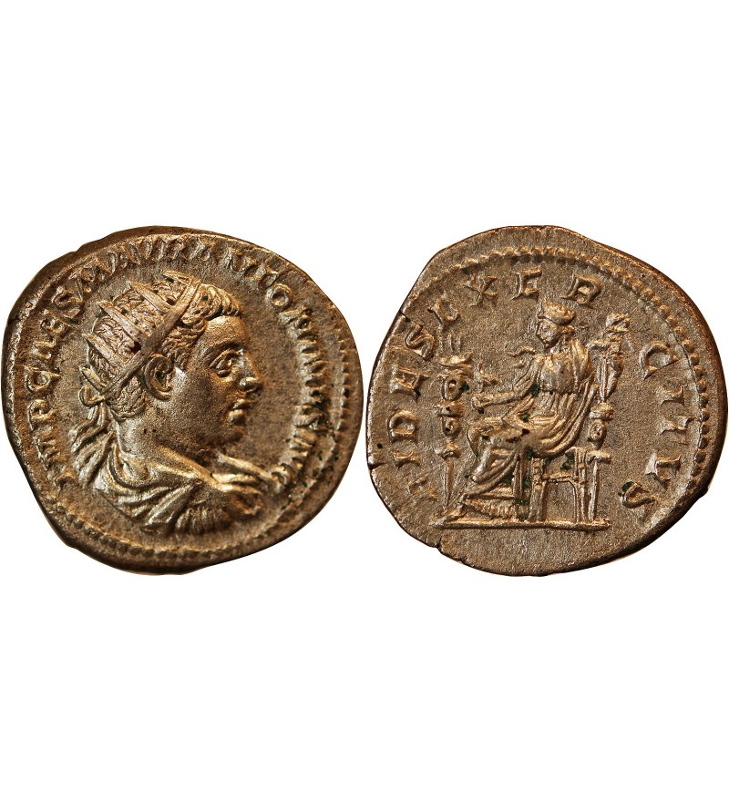 ELAGABAL - DENIER ARGENT 218 ROME