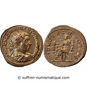 ELAGABAL - DENIER ARGENT 218 ROME