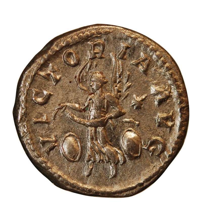 ELAGABAL - DENIER ARGENT 218 / 222  ROME