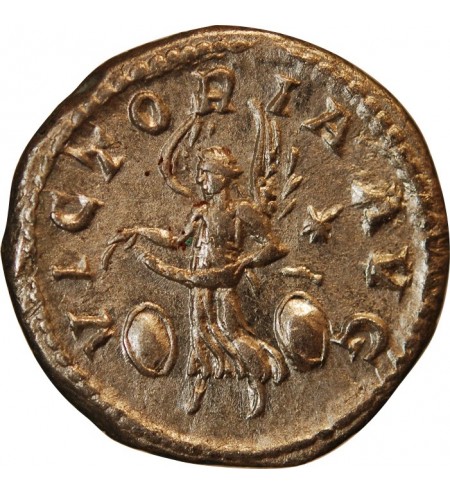 ELAGABAL - DENIER ARGENT 218 / 222  ROME