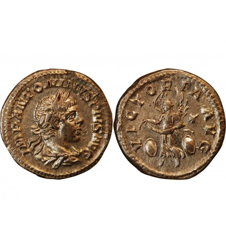 ELAGABAL - DENIER ARGENT 218 / 222  ROME