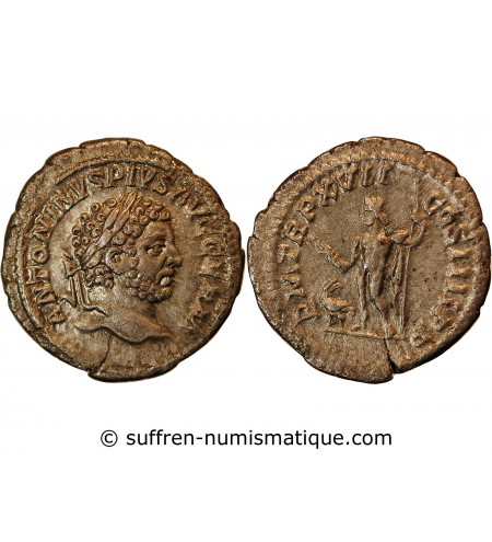 CARACALLA - DENIER ARGENT 214 ROME