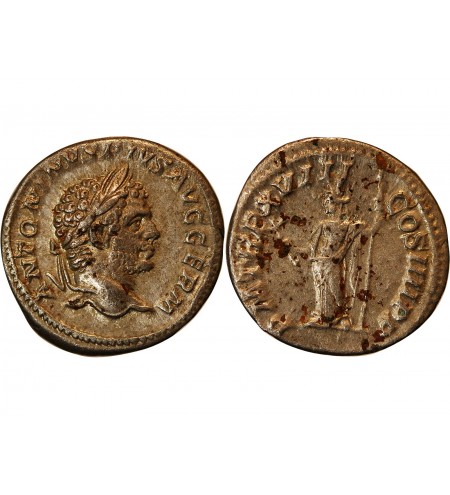 CARACALLA - DENIER ARGENT 215 ROME
