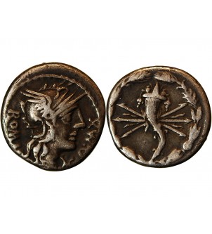 FABIA - DENIER ARGENT 127 AV JC ROME 2