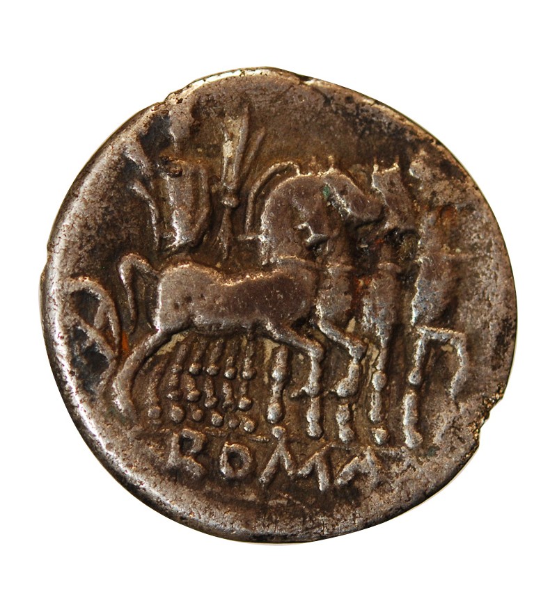 VARGUNTEIA - DENIER ARGENT 130 AV JC ROME