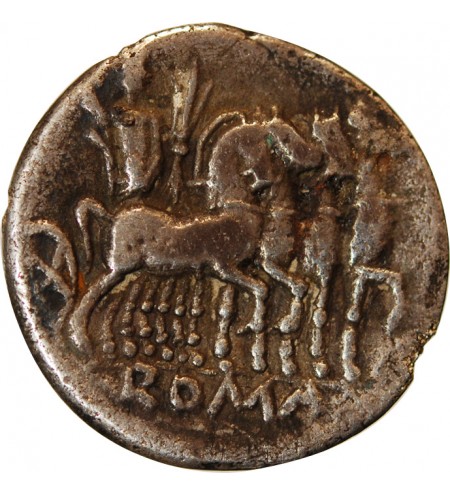 VARGUNTEIA - DENIER ARGENT 130 AV JC ROME