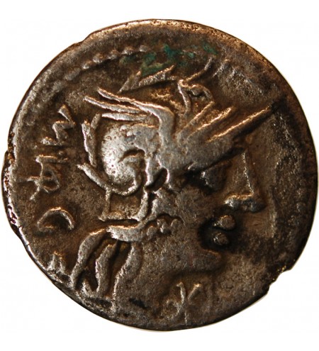 VARGUNTEIA - DENIER ARGENT 130 AV JC ROME