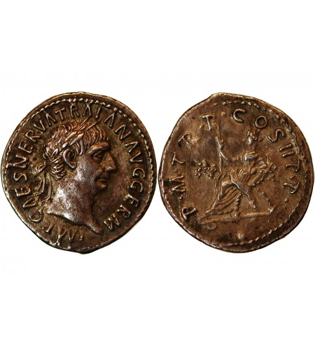 TRAJAN - DENIER ARGENT 98 / 99 ROME