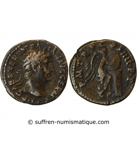 TRAJAN - DENIER ARGENT 102 ROME