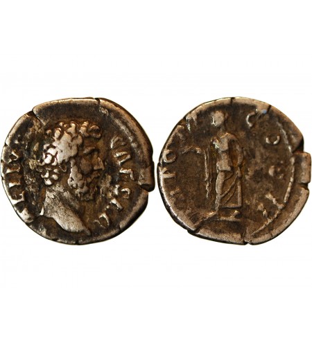 AELIUS - DENIER ARGENT 136 / 138 ROME
