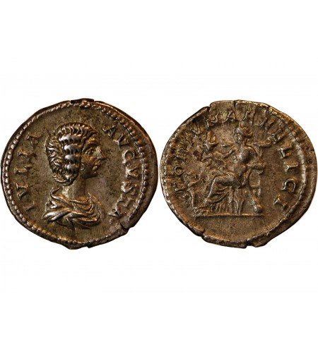 JULIA DOMNA - DENIER ARGENT﻿ 210 ROME﻿