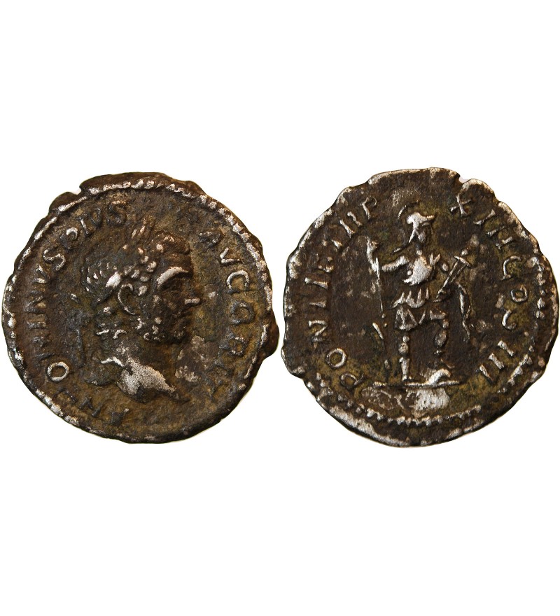 CARACALLA - DENIER ARGENT 210 ROME