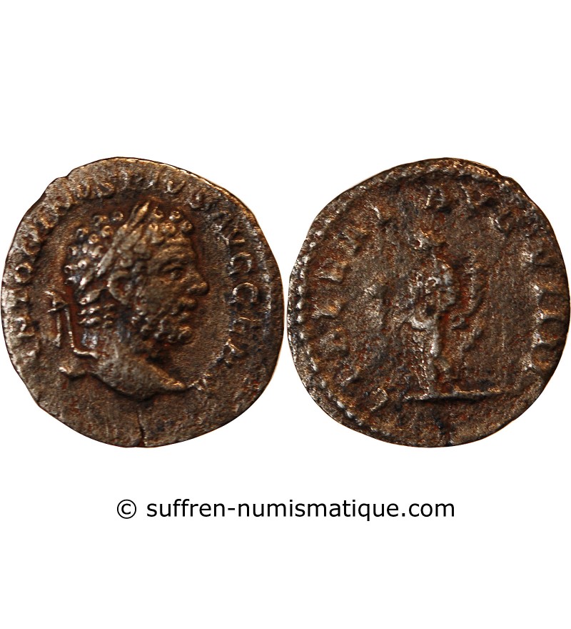 CARACALLA - DENIER ARGENT 214 ROME