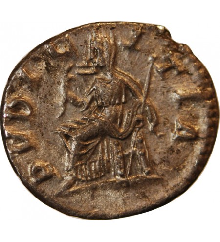 JULIA MAESA - DENIER ARGENT 218 / 222 ROME