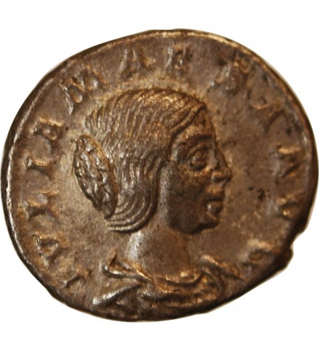 JULIA MAESA - DENIER ARGENT 218 / 222 ROME