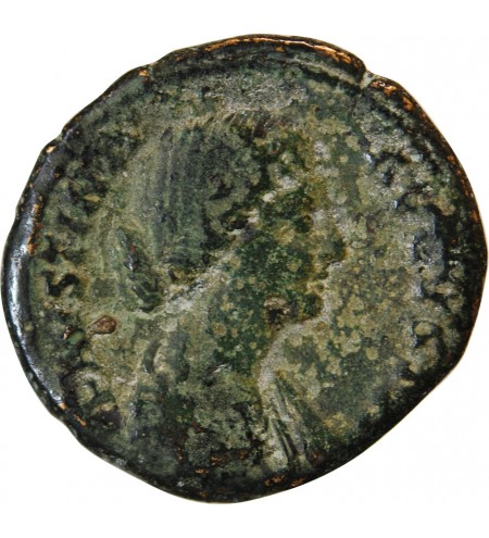 FAUSTINE JEUNE - SESTERCE 166 / 175 ROME