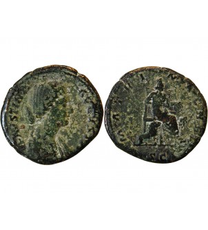 FAUSTINE JEUNE - SESTERCE 166 / 175 ROME 2