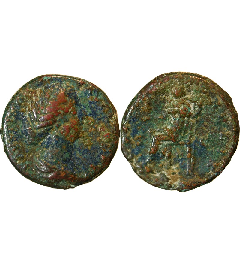 FAUSTINE JEUNE - SESTERCE 165 / 175 ROME