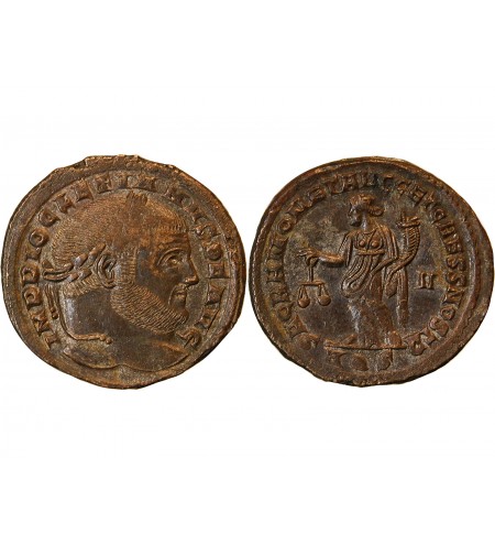 DIOCLETIEN - FOLLIS 301 AQUILEE