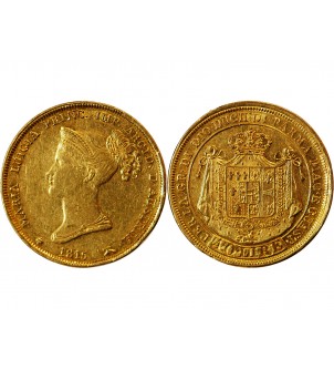 ITALIE, MARIE LOUISE - 40 LIRE OR 1815﻿ MILAN 2