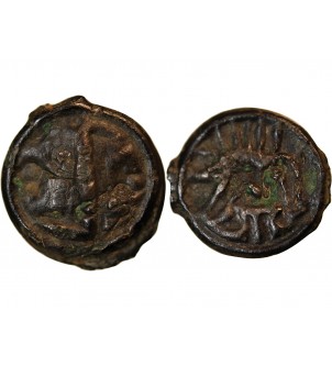 LINGONS, REGION DE LANGRES - POTIN OYINDIA "à la tête janiforme" - LT8319 2