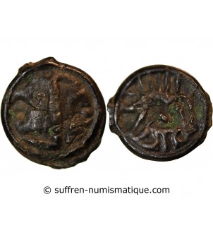 LINGONS, REGION DE LANGRES - POTIN OYINDIA "à la tête janiforme" - LT8319