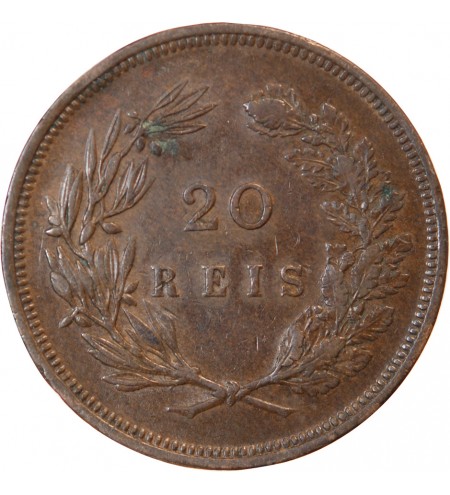 PORTUGAL, CHARLES Ier - 20 REIS 1892