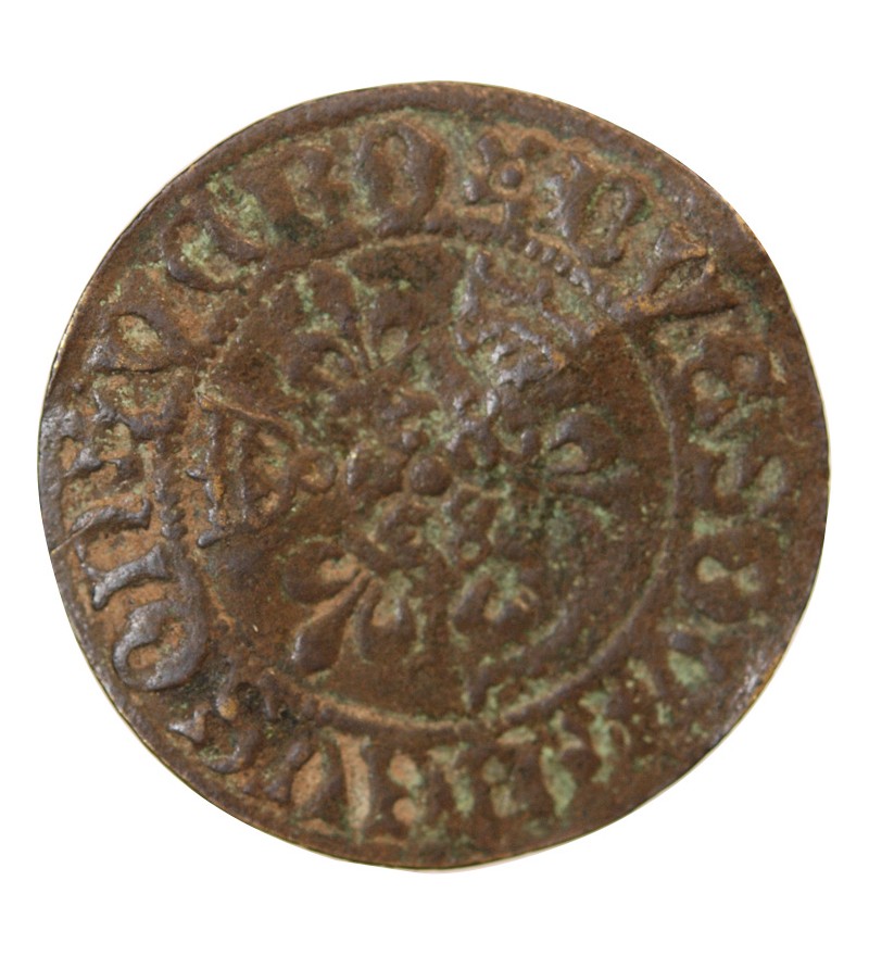 NUREMBERG - Jeton de compte à l'écu - Légende fantaisiste - XVe siècle