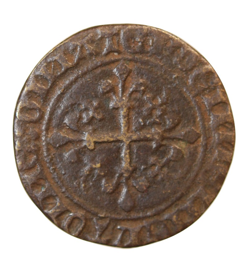 TOURNAI - Jeton de compte aux 3 cercles MATER DEI - XVe siècle - Mit.604 var.