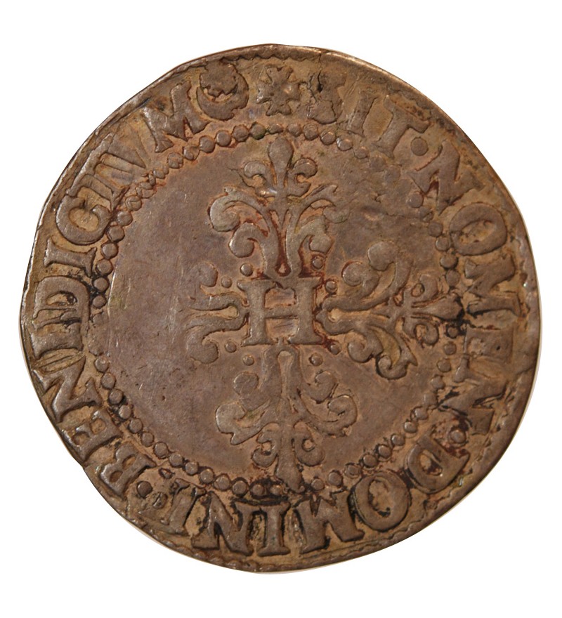 HENRI III - FRANC ARGENT 1582 F ANGERS