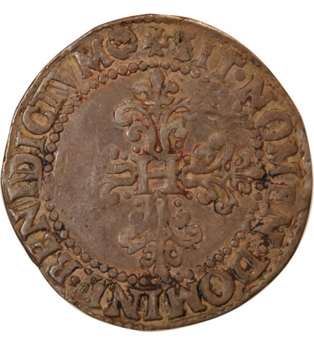 HENRI III - FRANC ARGENT 1582 F ANGERS