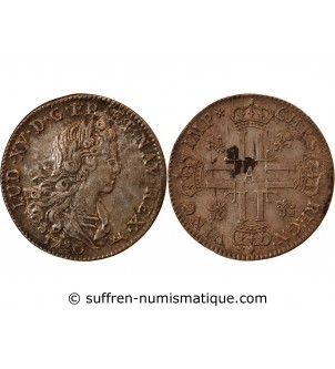 LOUIS XV - PETIT LOUIS D'ARGENT 1720 A PARIS