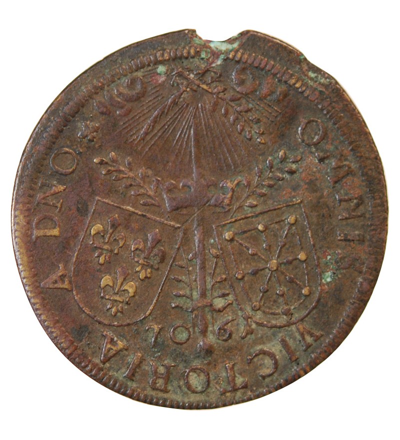 NUREMBERG, Henri IV – JETON laiton 1607