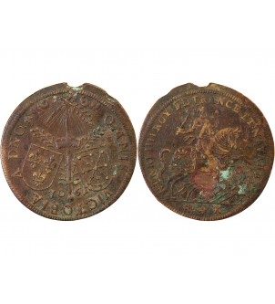 NUREMBERG, Henri IV – JETON laiton 1607 2