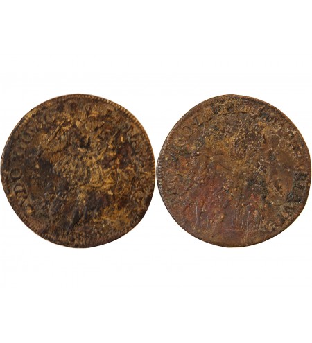 LOUIS XIII – JETON laiton 1618