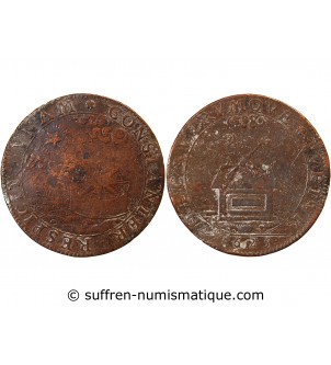 LOUIS XIII – JETON cuivre 1625