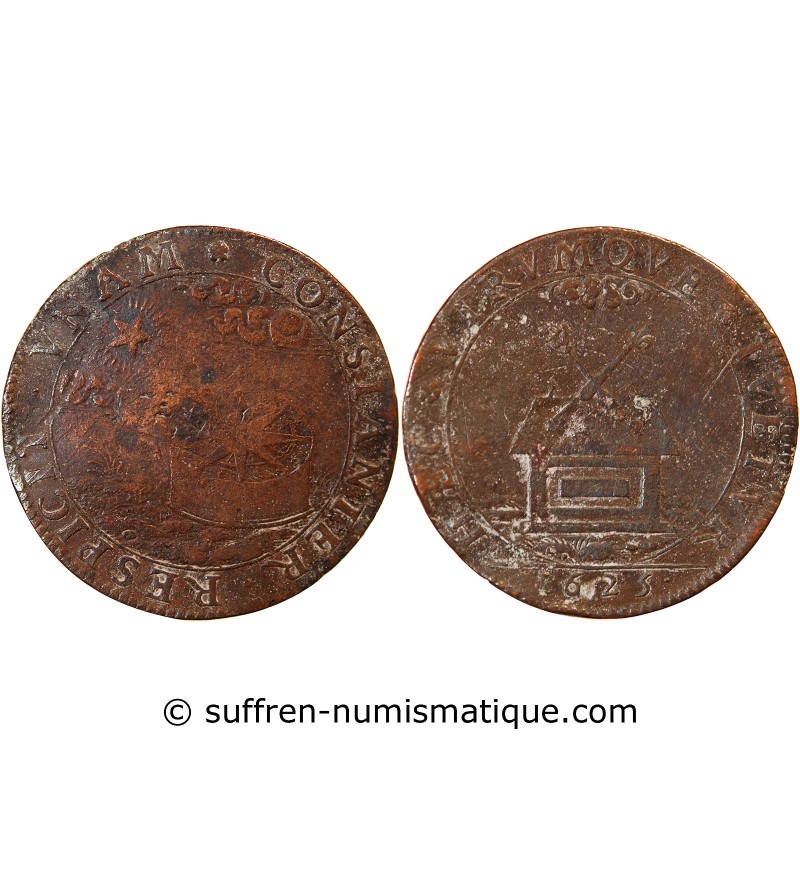 LOUIS XIII – JETON cuivre 1625