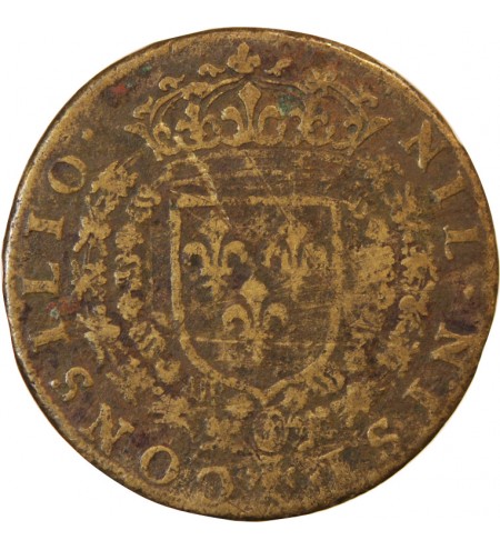 CONSEIL DU ROI, Louis XIII – JETON laiton