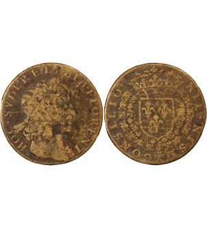 CONSEIL DU ROI, Louis XIII – JETON laiton 2