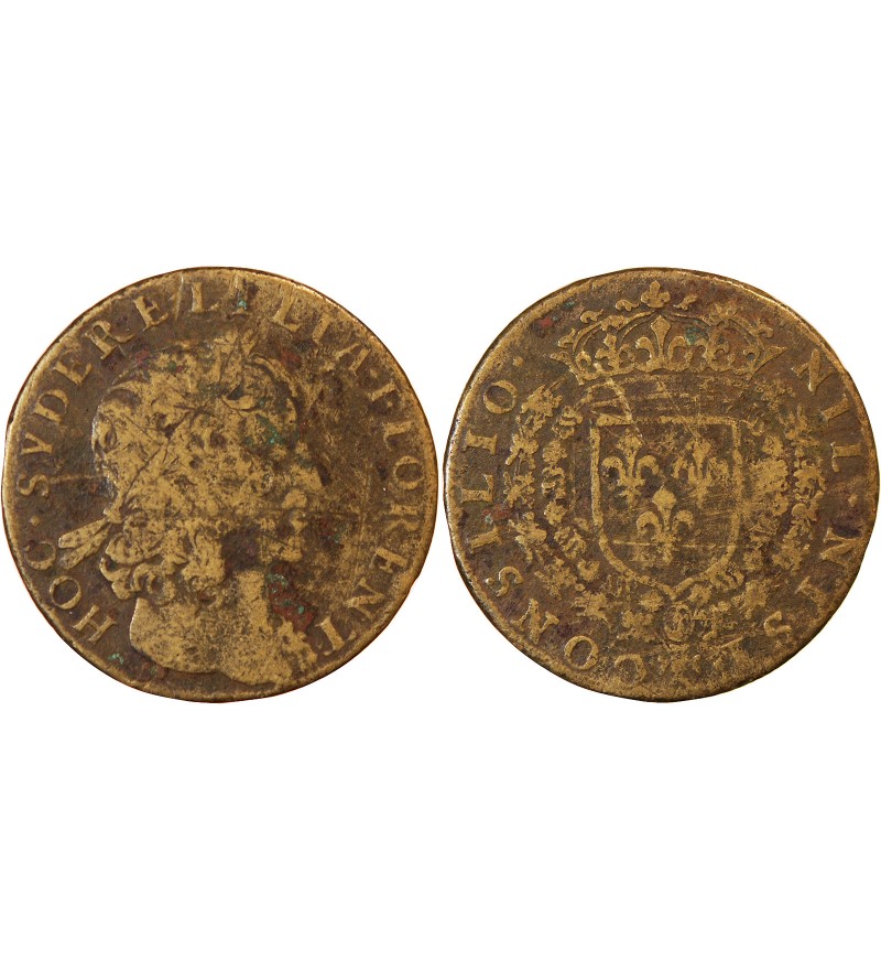 CONSEIL DU ROI, Louis XIII – JETON laiton