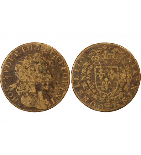 CONSEIL DU ROI, Louis XIII – JETON laiton