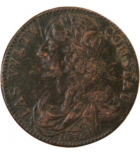 LOUIS XIII – JETON cuivre 1636