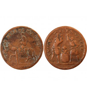 AUVERGNE, Héros populaire "Lustrucru" – JETON cuivre 2