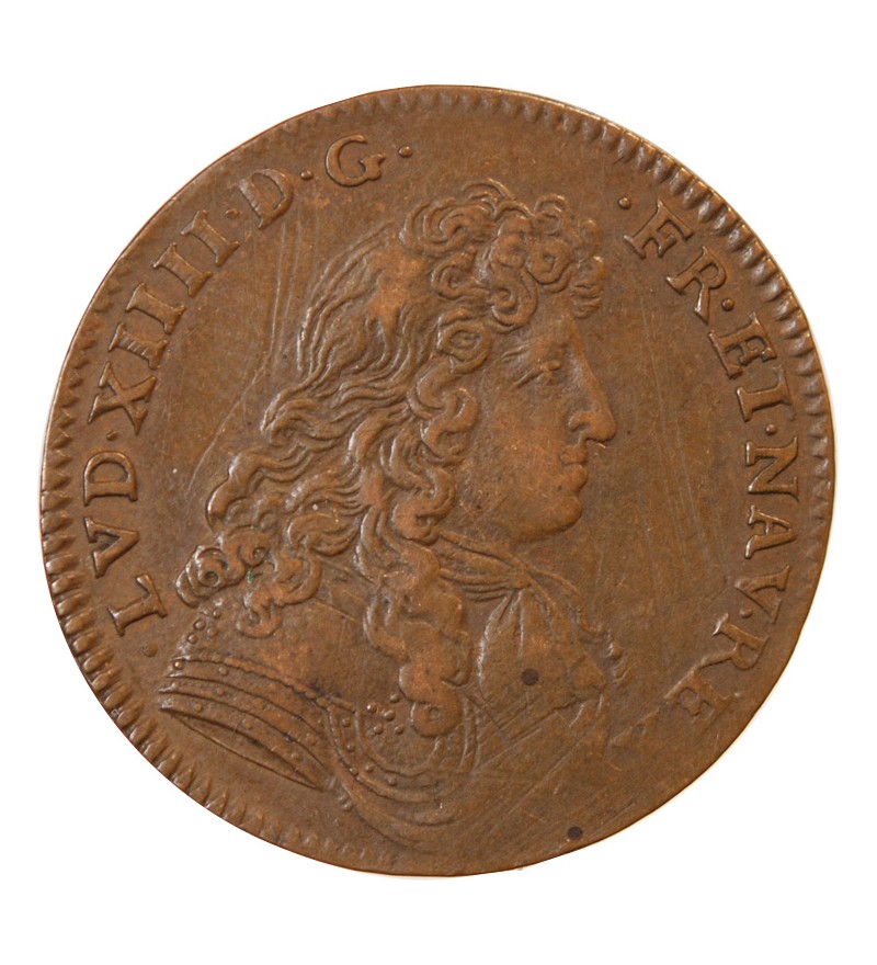 CHAMBRE DES ASSURANCES, Louis XIV – JETON cuivre