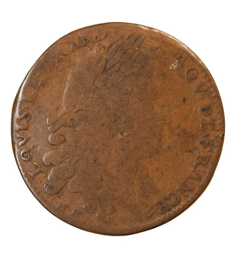 BÂTIMENTS DU ROI – JETON cuivre 1683