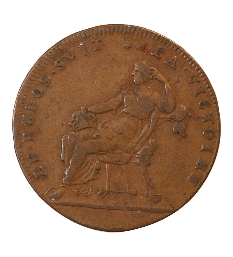 LOUIS XIV, Paix de Ratisbonne – JETON cuivre